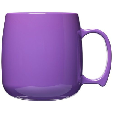 Mug en plastique 300 ml Classic, violet — image du produit (1)