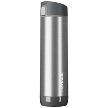 Bouteille à eau intelligente en acier inoxydable 620 ml à isolation sous vide HidrateSpark® PRO, acier inoxydable — image du produit (1)