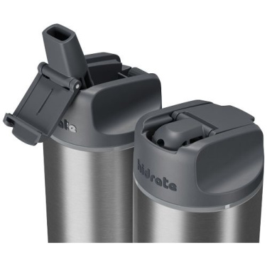 Bouteille à eau intelligente en acier inoxydable 620 ml à isolation sous vide HidrateSpark® PRO, acier inoxydable — image du produit (3)