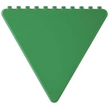 Grattoir à glace triangulaire en plastique recyclé Frosty, vert moyen — image du produit (1)