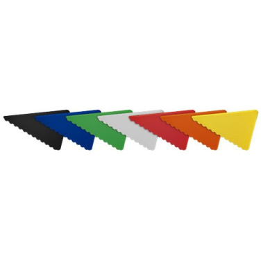 Grattoir à glace triangulaire en plastique recyclé Frosty, vert moyen — image du produit (3)