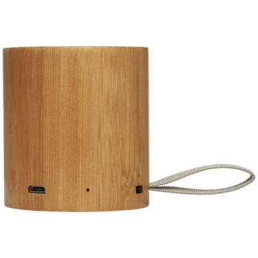 Enceinte Bluetooth® en bambou Lako, naturel — image du produit (1)