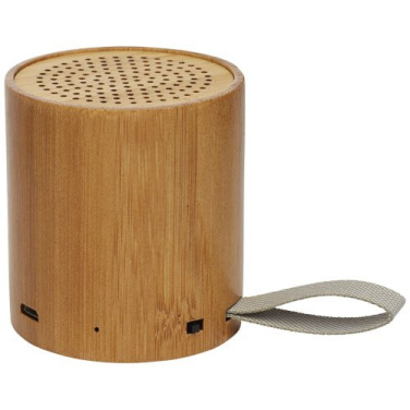 Enceinte Bluetooth® en bambou Lako, naturel — image du produit (2)