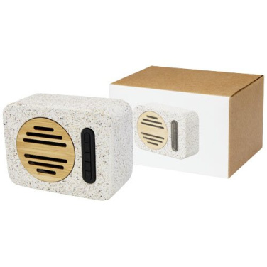 Enceinte Bluetooth® 5 W Terrazzo, naturel — image du produit (2)