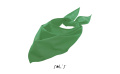 Bandana en polycoton, vert Kelly