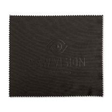 Chiffon de nettoyage en microfibre avec marquage en creux (17x15 cm)