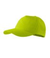 Casquette unisexe MALFINI 5P, vert citron vif