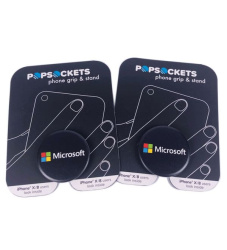 Microsoft PopSocket telefono laikiklis su UV spaudos logotipu