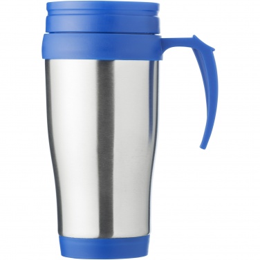 Sanibel 400 ml izoliuotas puodelis, Sidabrinė/mėlyna – detalės vaizdas 2