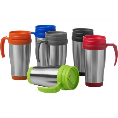 Sanibel 400 ml izoliuotas puodelis, Sidabrinė/mėlyna – detalės vaizdas 7