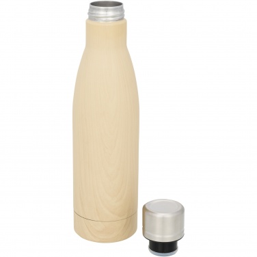 Vasa 500 ml medžio imitacijos termo gertuvė su varine vakuumine izoliacija – detalės vaizdas 5