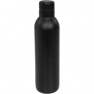 Thor 510 ml gertuvė su varine vakuumine izoliacija, Juoda – detalės vaizdas 8