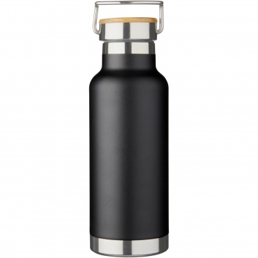 Thor 480 ml gertuvė su varine vakuumine izoliacija, Juoda – detalės vaizdas 2