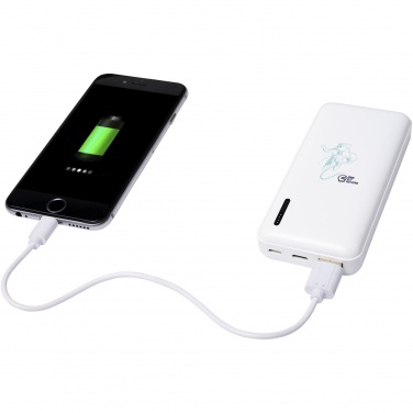 Compress 10 000 mAh didelio tankio išorinė baterija su logotipu – detalės vaizdas 5