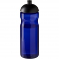 H2O Active® Eco Base 650 ml sportinis buteliukas su kupoliniu dangteliu, Mėlyna / vientisa juoda