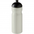 H2O Active® Eco Base 650 ml sportinis buteliukas su kupoliniu dangteliu, Dramblio kaulo balta / vientisa juoda