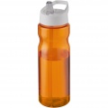 H2O Active® Eco Base 650 ml sportinis buteliukas su snapelio dangteliu, Oranžinė/balta