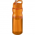 H2O Active® Eco Base 650 ml sportinis buteliukas su snapelio dangteliu, Oranžinė / oranžinė