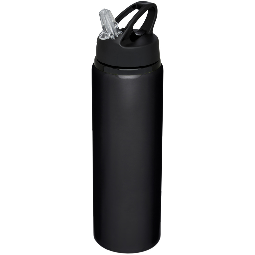 Fitz 800 ml sportinis buteliukas, Juoda, spalvos variantas, Vientisa juoda