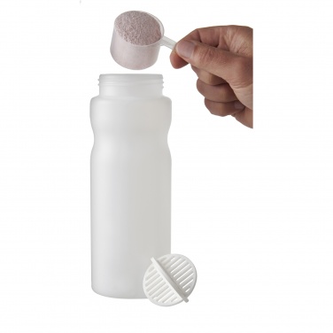 Baseline Plus 650 ml gertuvė-šeikeris, Balta / matinė permatoma – detalės vaizdas 4