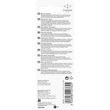 Logotrade reklaminiai produktai nuotrauka: Parker Gel tušinukų pildymas 