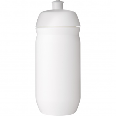 HydroFlex™ 500 ml suspaudžiama sportinė gertuvė, Balta / balta – detalės vaizdas 2