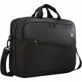Case Logic Propel 15,6" nešiojamojo kompiuterio portfelis, Vientisa juoda