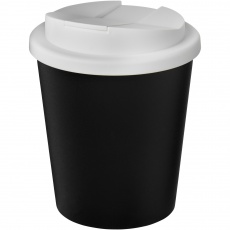 Americano® Espresso Eco 250 ml perdirbtas stiklainis su neišsiliejančiu dangteliu
