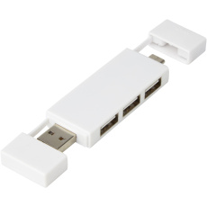 Mulan dvigubas USB 2.0 šakotuvas