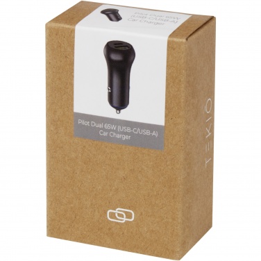 Pilot dvigubas 55 W USB-C/USB-A automobilinis įkroviklis – detalės vaizdas 4