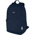 Joey 15,6" GRS perdirbtos drobės nuo vagystės nešiojamojo kompiuterio kuprinė 18L, Navy