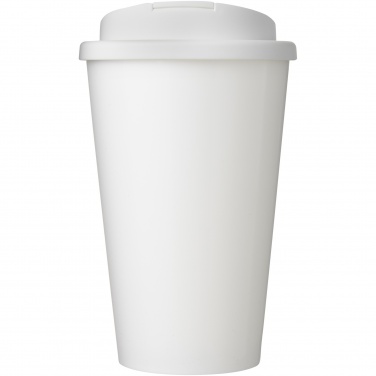 Brite-Americano® Eco 350 ml termo puodelis su dangteliu nuo išsiliejimo, baltas – detalės vaizdas 2