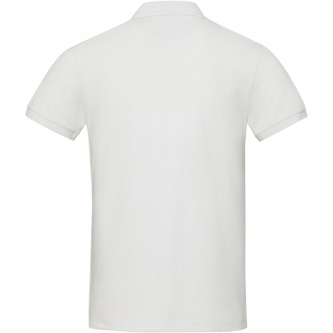 Logotrade reklaminiai produktai nuotrauka: Smaragdinis trumpomis rankovėmis unisex Aware™ perdirbtas polo
