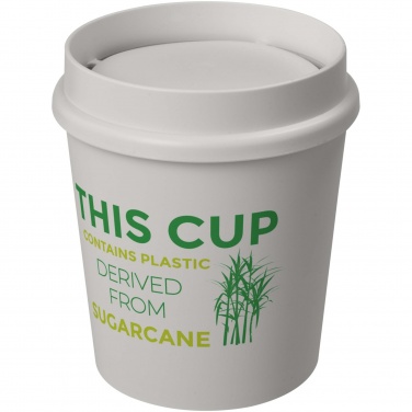 Americano® Switch Renew 200 ml puodelis su 360° dangteliu su logotipu, Dramblio kaulo baltumo – detalės vaizdas 3