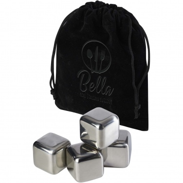 Logotrade reklaminės dovanos nuotrauka: Froz nerūdijančio plieno ledo kubelių rinkinys