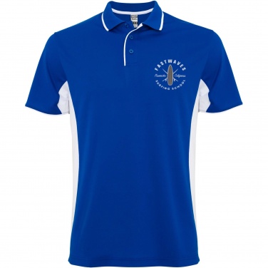 Logotrade reklaminiai produktai nuotrauka: Montmelo unisex sportinis polo trumpomis rankovėmis