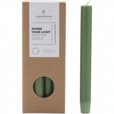 Originali namų vakarienės žvakė matcha