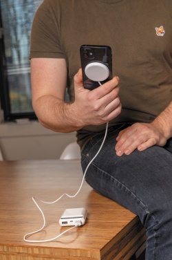 Logotrade reklaminiai produktai nuotrauka: 5W magnetinis belaidis įkroviklis