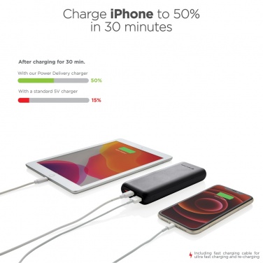 Logotrade verslo dovanos nuotrauka: Urban Vitamin Pasadena 20 000 mAh 18W PD maitinimo blokas