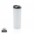 Geometrinis termo puodelis 350 ml, baltas