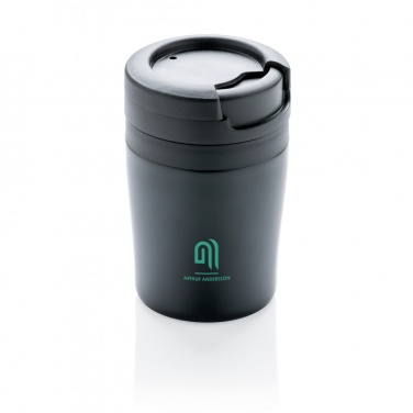 Coffee to go termo puodelis, 160 ml, juodas – detalės vaizdas 7