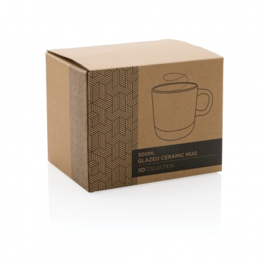 Logotrade reklaminiai produktai nuotrauka: Glazūruotas keraminis puodelis 360ml
