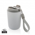 Cuppa RCS perdirbto plieno vakuuminis termo puodelis su dirželiu, baltas