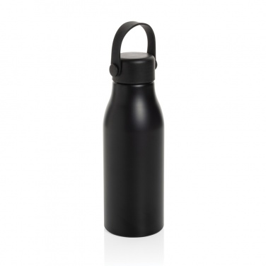 Pluto gertuvė iš RCS sertifikuoto perdirbto aliuminio 680 ml, juodas – detalės vaizdas 2