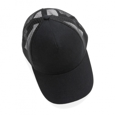 Logotrade verslo dovanos nuotrauka: Impact AWARE™ Brushed rctton 5 panel trucker cap, 190gr