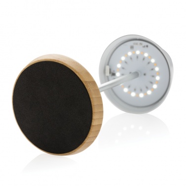 Pure Glow RCS usb įkraunama perdirbto plastiko stalinė lempa, detalus vaizdas, baltas (2)