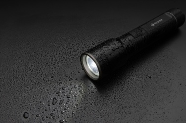 RCS perdirbto aliuminio USB įkraunamas didelio našumo žibintuvėlis, detalus vaizdas