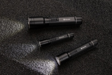 RCS perdirbto aliuminio USB įkraunamas didelio našumo žibintuvėlis, gaminio naudojimo vaizdas