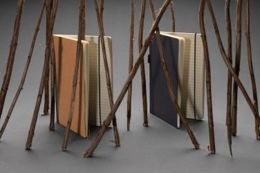 Logotrade firminės dovanos nuotrauka: A5 prabangus kraft sąsiuvinis kietu viršeliu