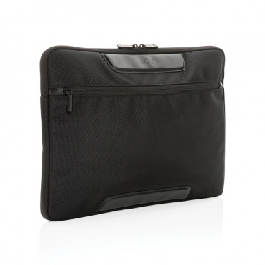 Logotrade verslo dovanos nuotrauka: Swiss Peak AWARE™ RPET Voyager 15,6" nešiojamojo kompiuterio dėklas